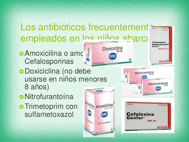 antibiotico para infeccion urinaria